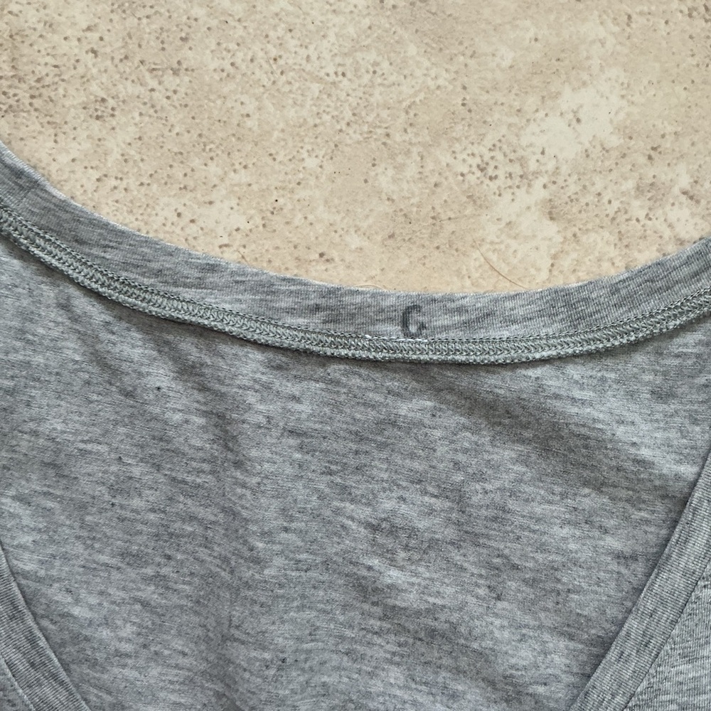 Lululemon LA Tight-To-Body Ruched‎ Dress in gray Pima cotton blend - Picture 4 of 5